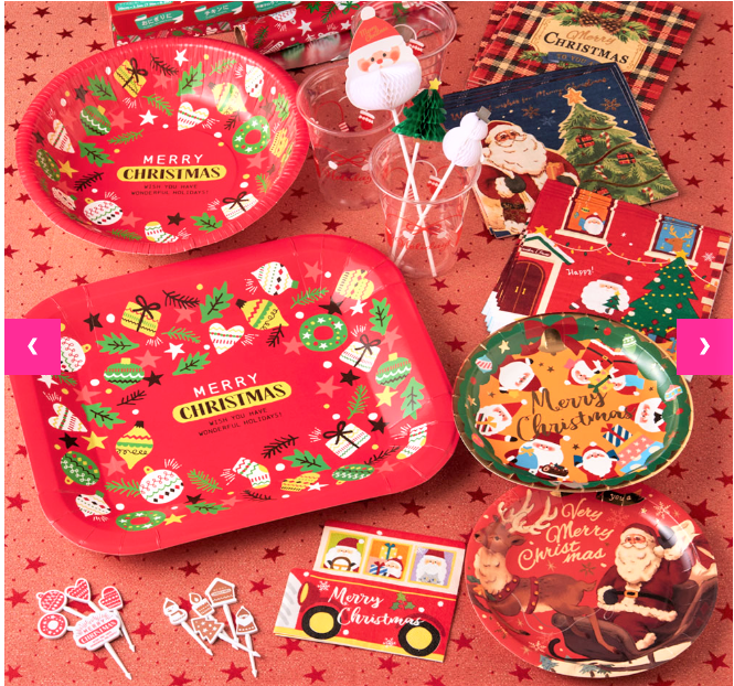 使い捨てできるテーブルペーパーやペーパーボウル