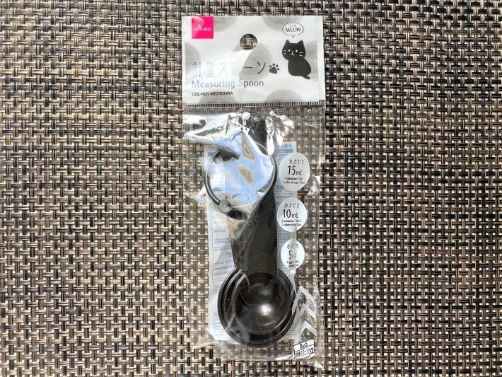 「計量スプーン（MEOW 3本組/大さじ1・小さじ2・小さじ1）」