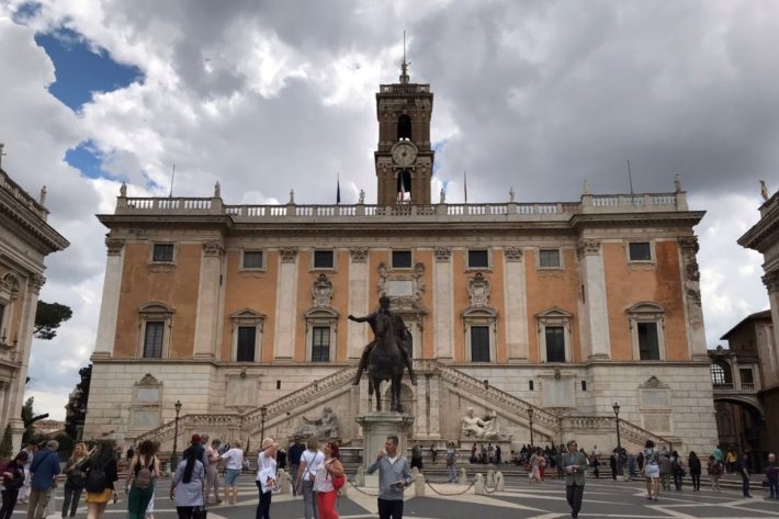 ローマの町並み