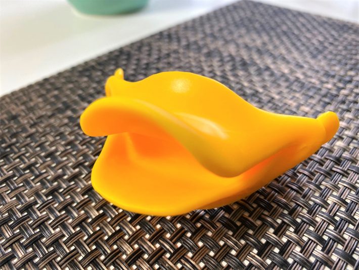 アヒルの口ばしのような見た目