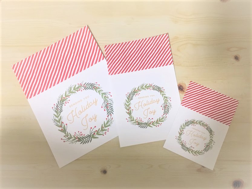 ３COINS　スリーコインズ　立体ラッピングセット　150円