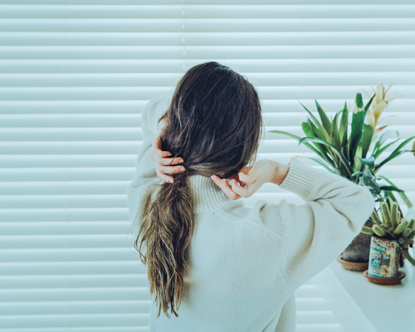 ラフなまとめ髪