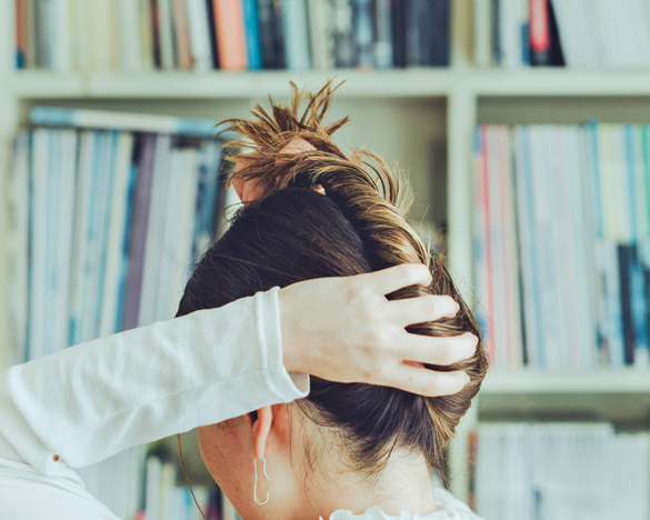 ラフなまとめ髪