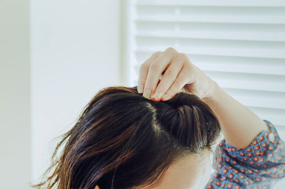 ラフなまとめ髪