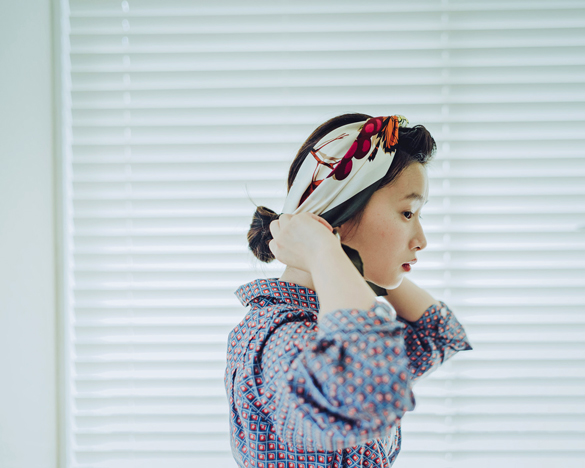 ラフなまとめ髪