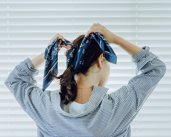 ラフなまとめ髪