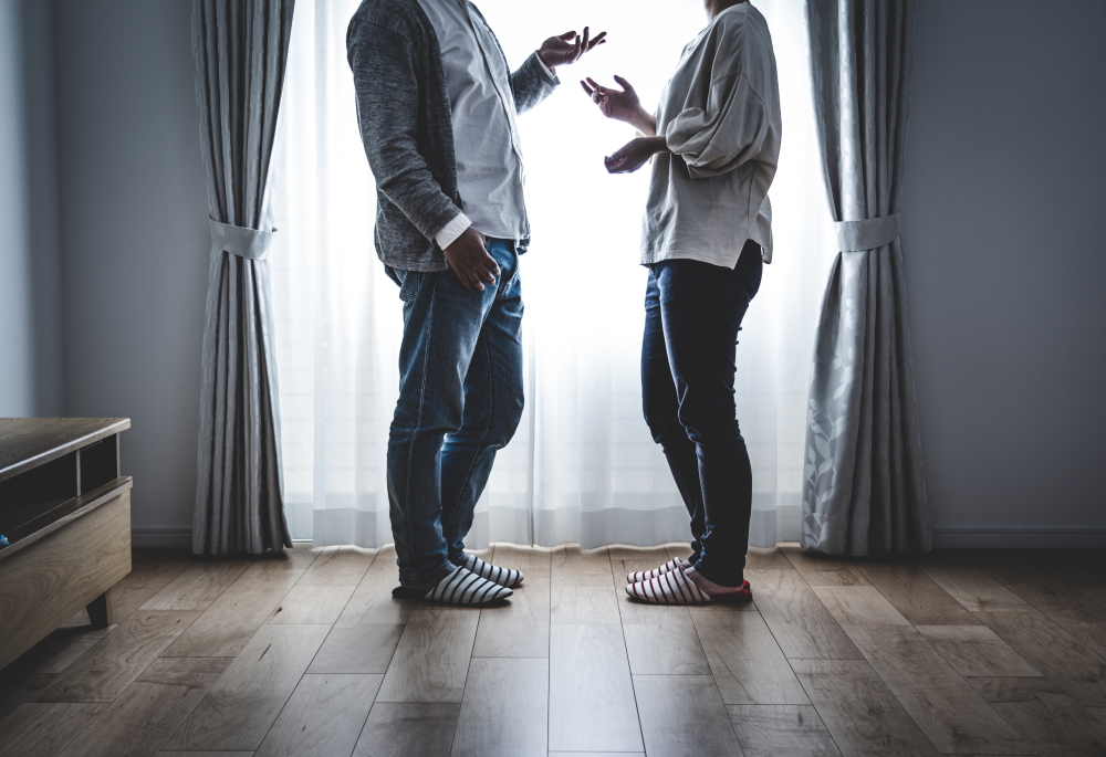 喧嘩、浮気を問い詰める