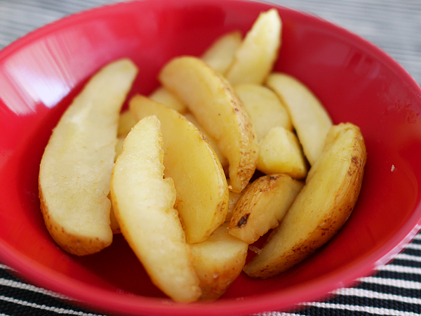 フライドポテトを揚げずに おいしく作る方法