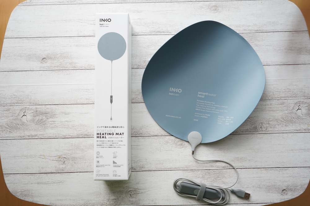 ロア・インターナショナル「INKO smart heater HEAL（インコ スマートヒーター ヒール）」　4,750円