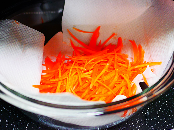 プロ級ナムルをレンチンだけで作る カンタンレシピ