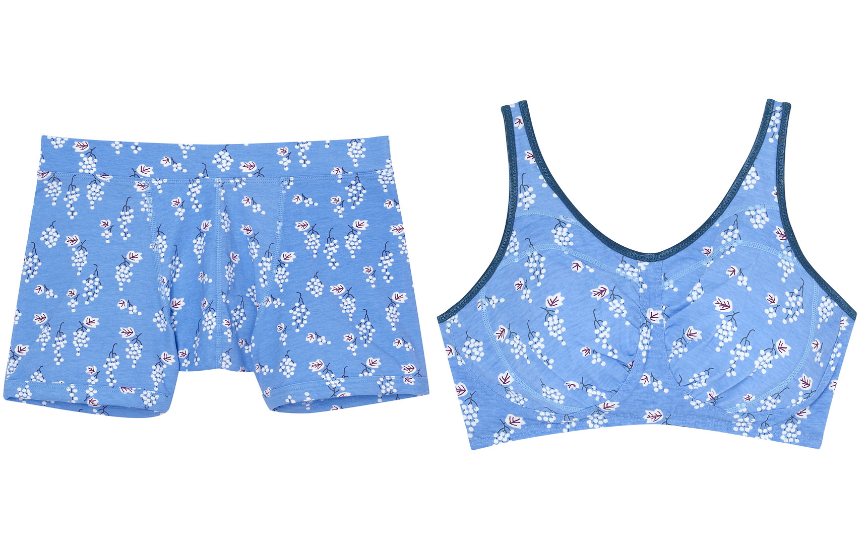 une nana cool（ウンナナクール）「メンズパンツ」¥1,980、「パジャマブラ（ナイトブラ）」¥3,630