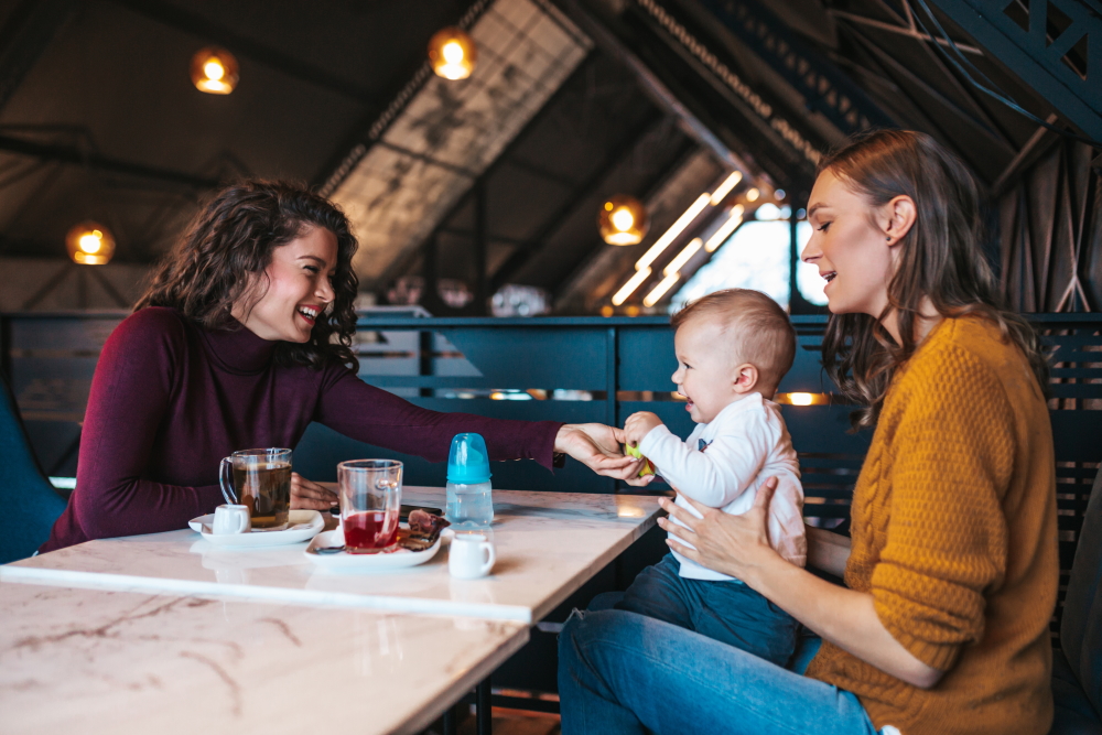 子持ちの友人との女子会