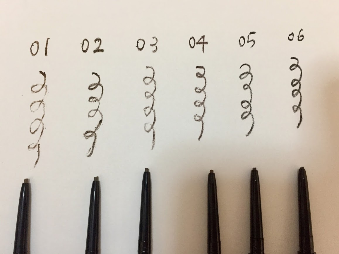 アイブロウペンシル　各100円　ダイソーのコスメブランド「U R GLAM（ユーアーグラム）」