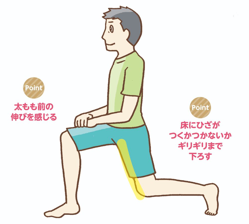 こむら返りストレッチ3