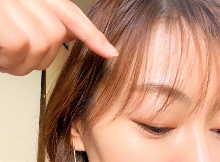 「前髪キープマスカラ」使ってみた6