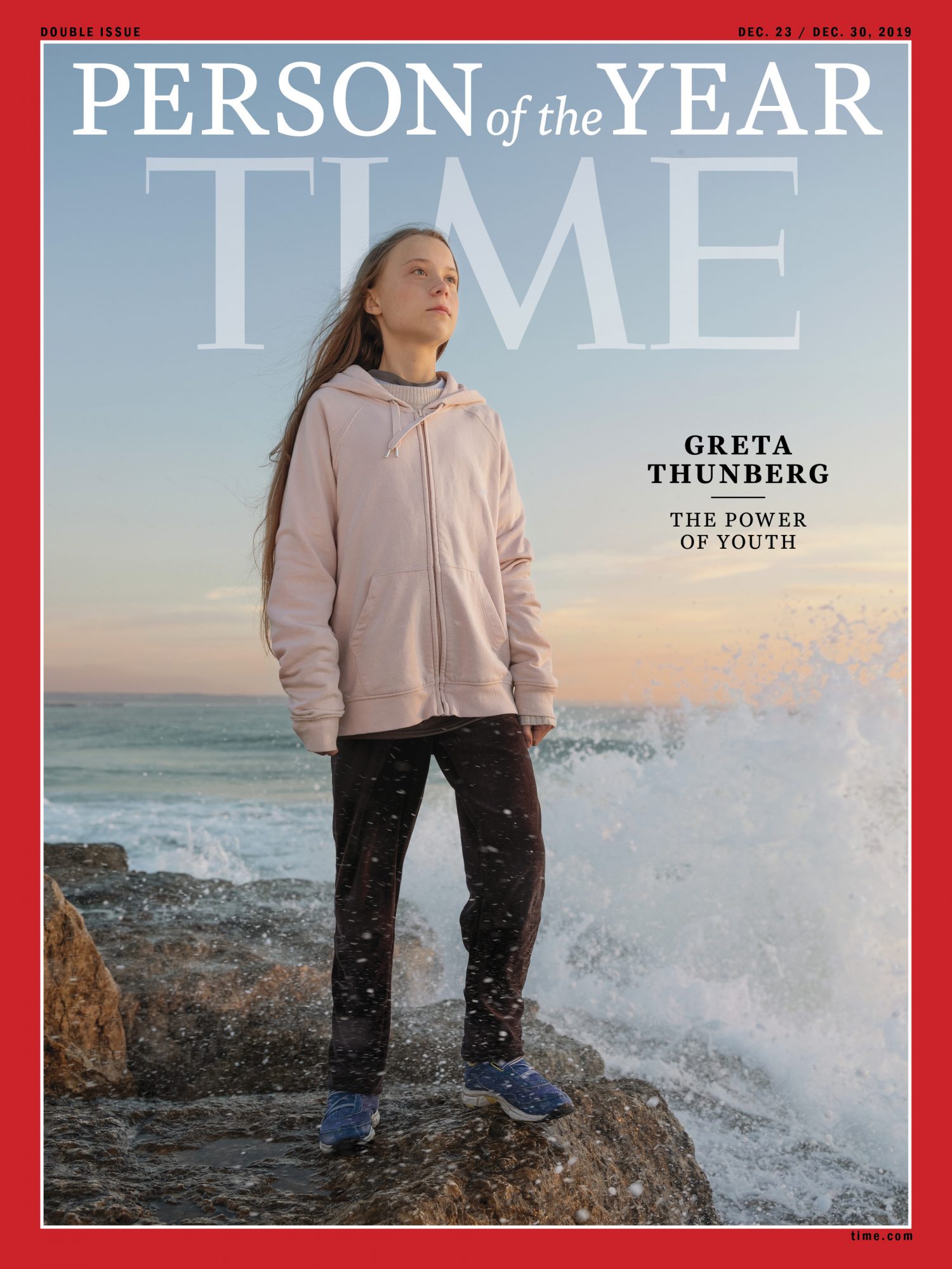 Time Magazine (December 23, 2019/December 30, 2019) Person of the Year Greta Thunberg Cover