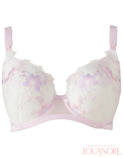 ワコール「キレイにみえてやさしいブラ（産前・産後兼用）ルアノーレ」￥10,780～