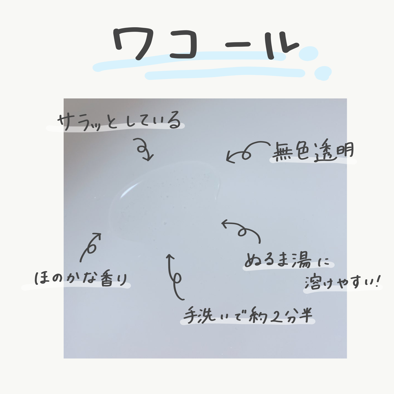 レースにやさしい下着の手洗い用洗剤「ワコール ランジェリーウォッシュ」¥ 550