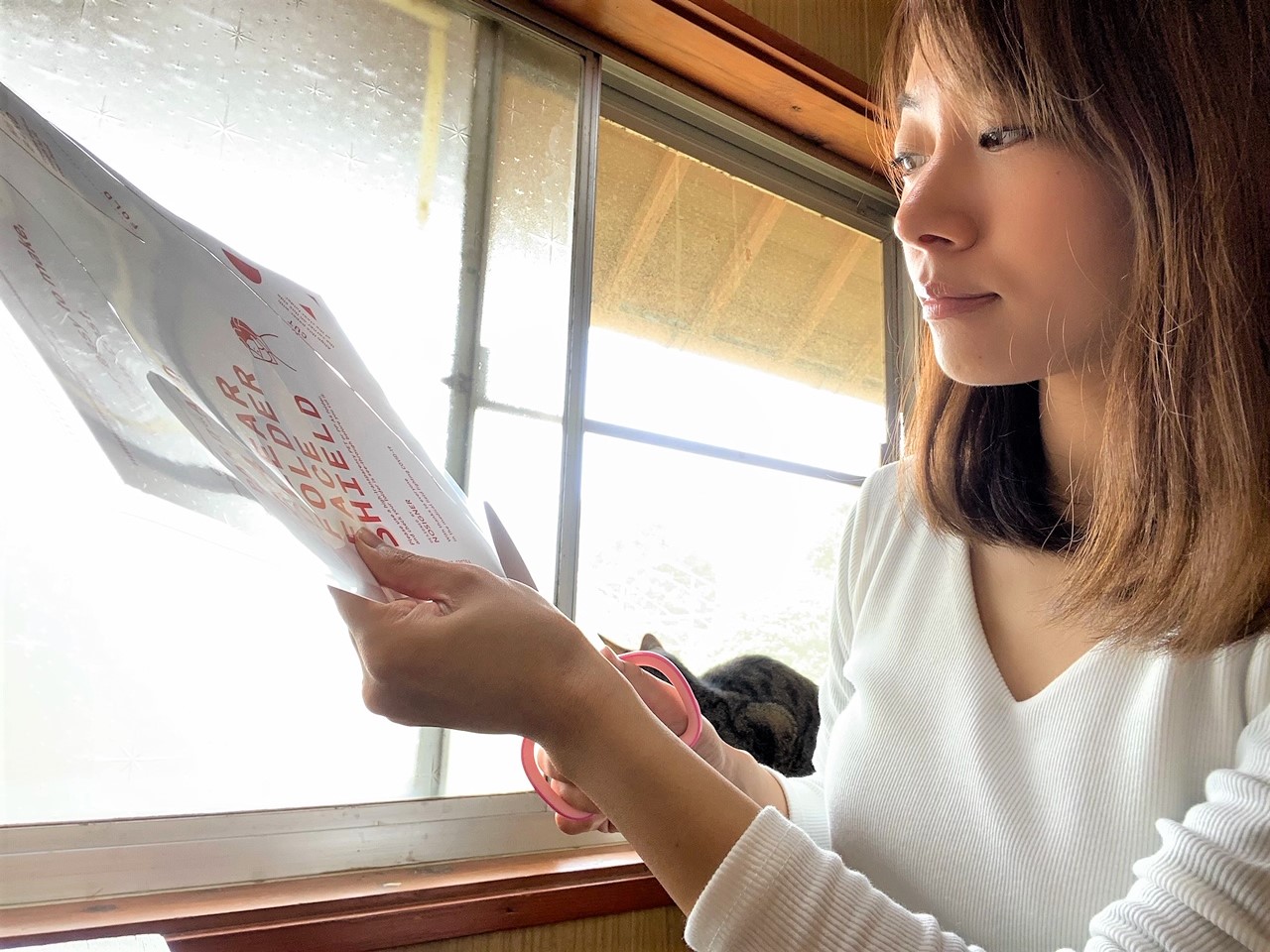 作り方は簡単！ クリアファイルの向きにご注意をその4