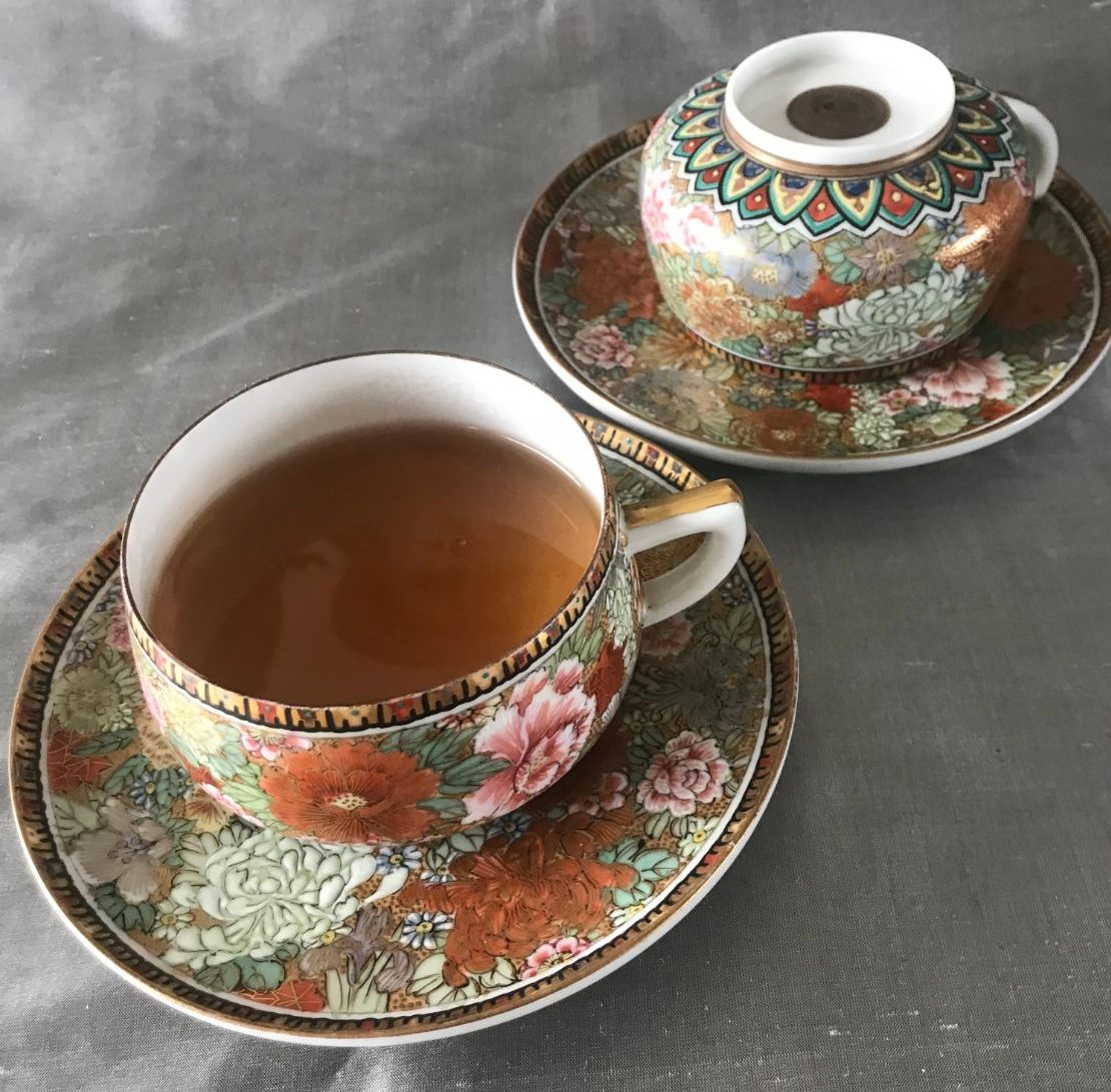 九谷焼のカップ