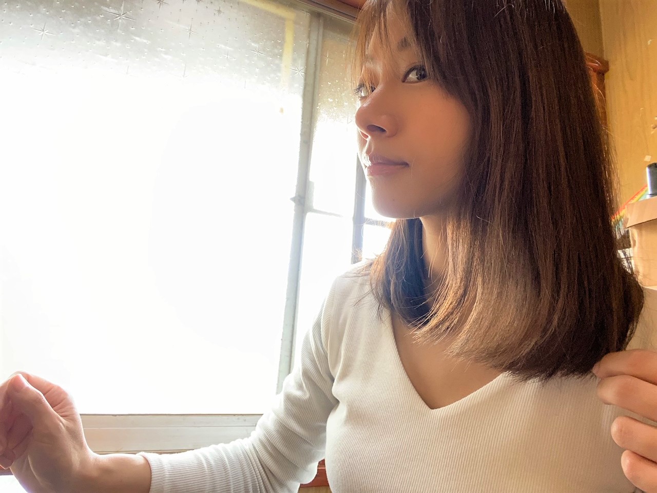 Liese 泡カラーの仕上がり