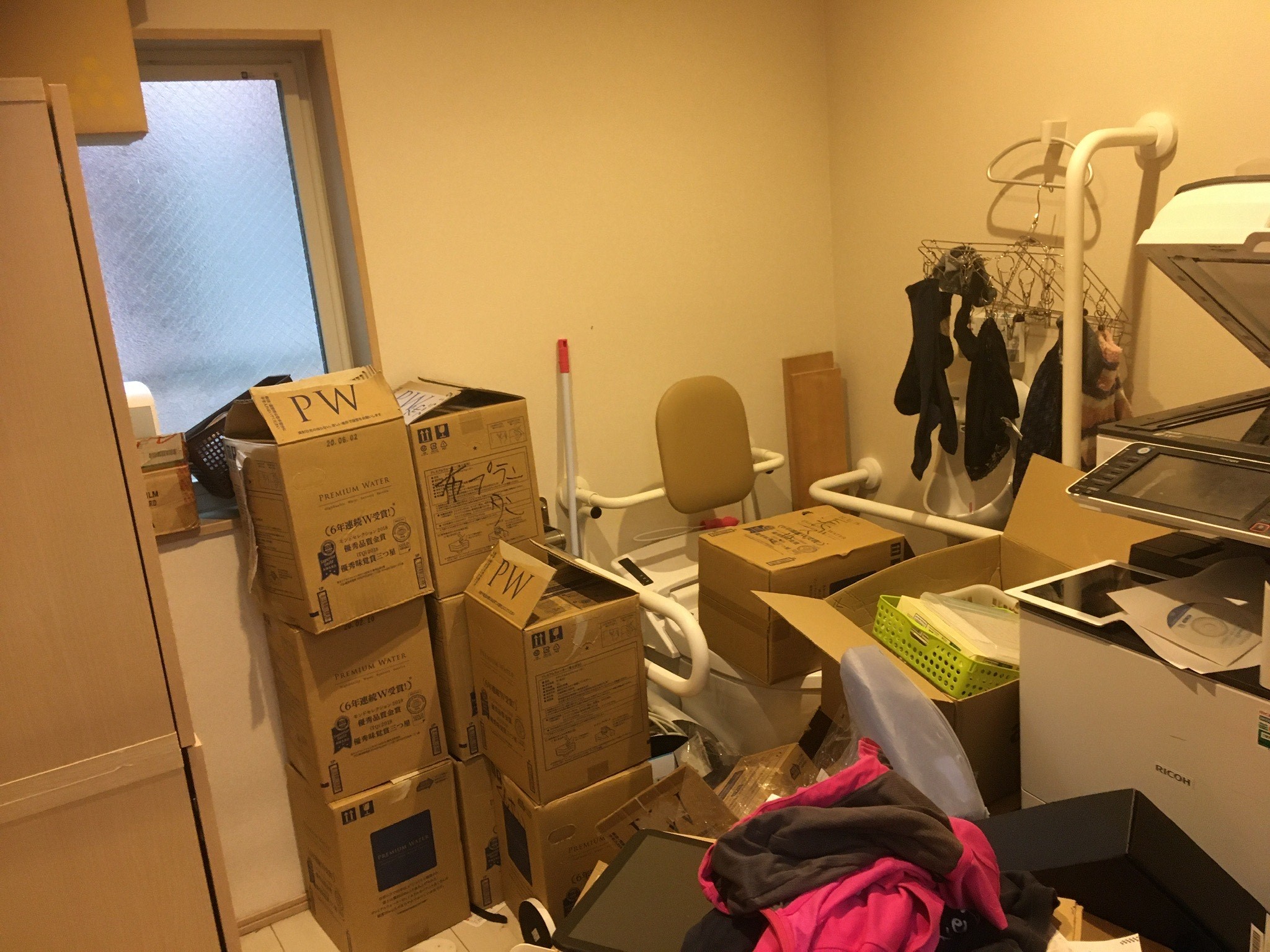 某福祉施設の障害者用トイレ