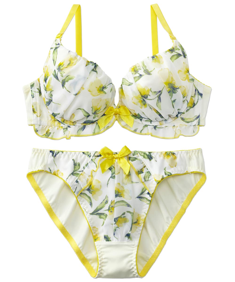 aimerfeel「カリーナフラワー ブラジャー&ショーツ」2,900円