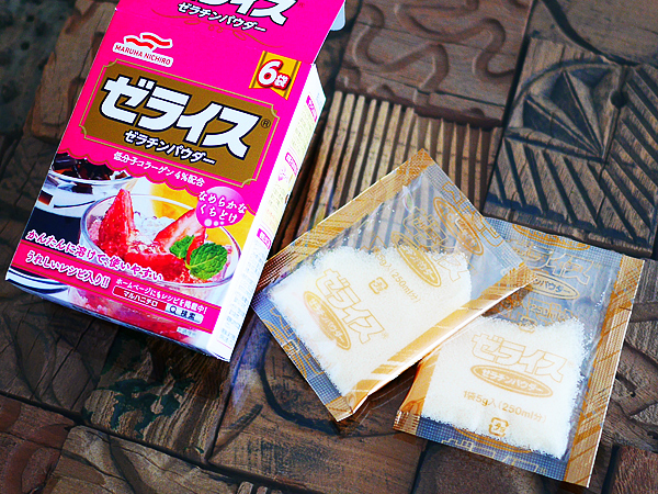 懐かしの果物ゼリー