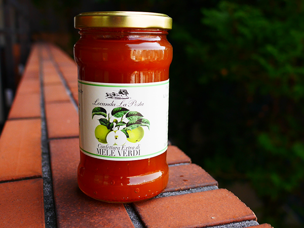 ロカンダ・ラ・ポスタ　グリーンアップルジャム（イタリア）