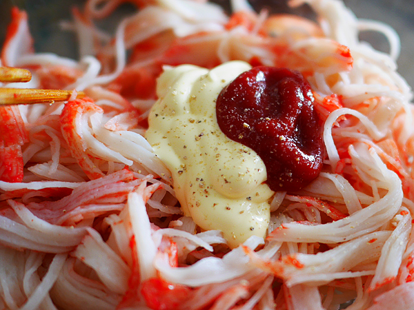 シーフードカクテルサンドイッチ