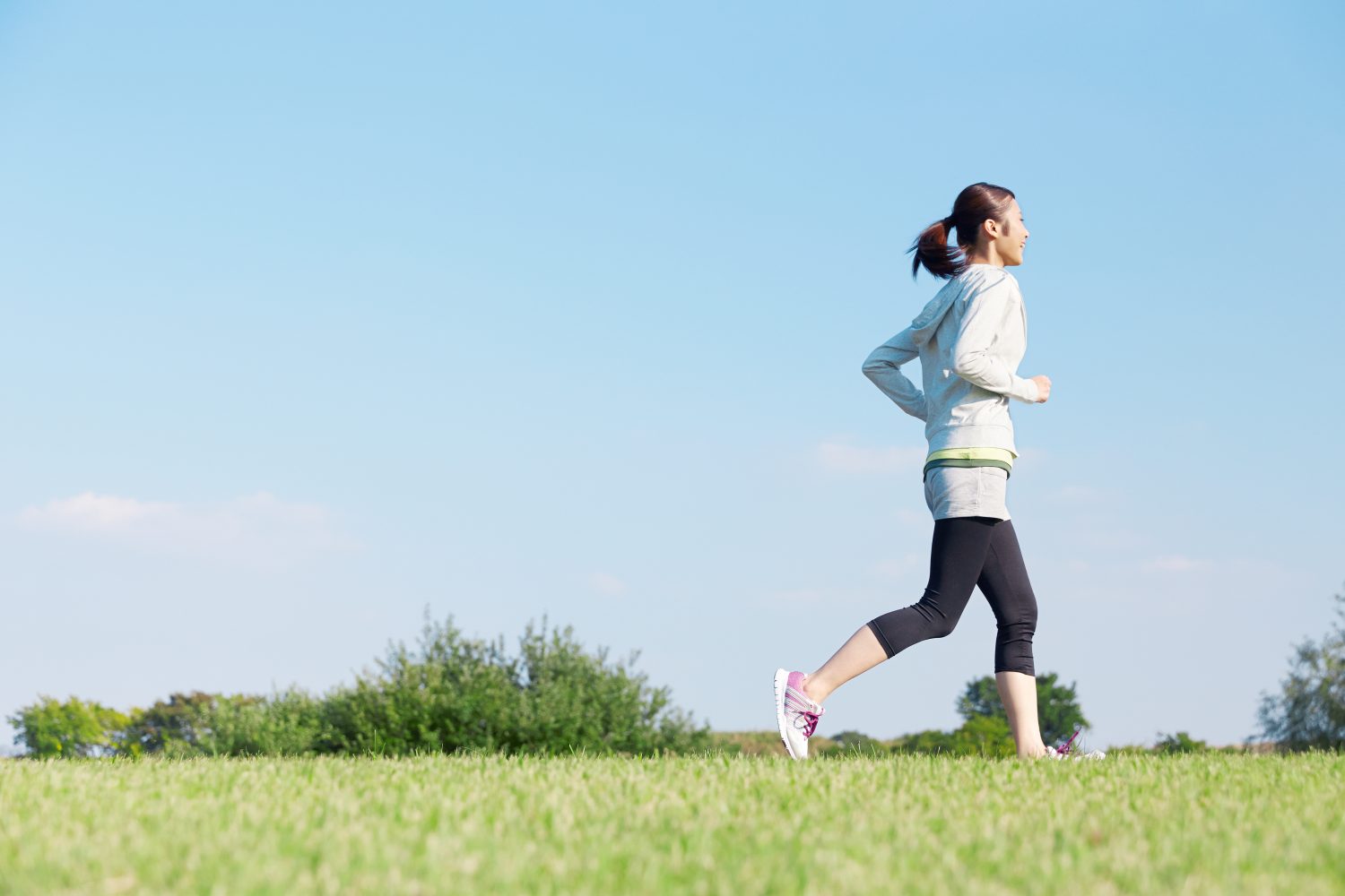 運動不足解消にジョギングを始める