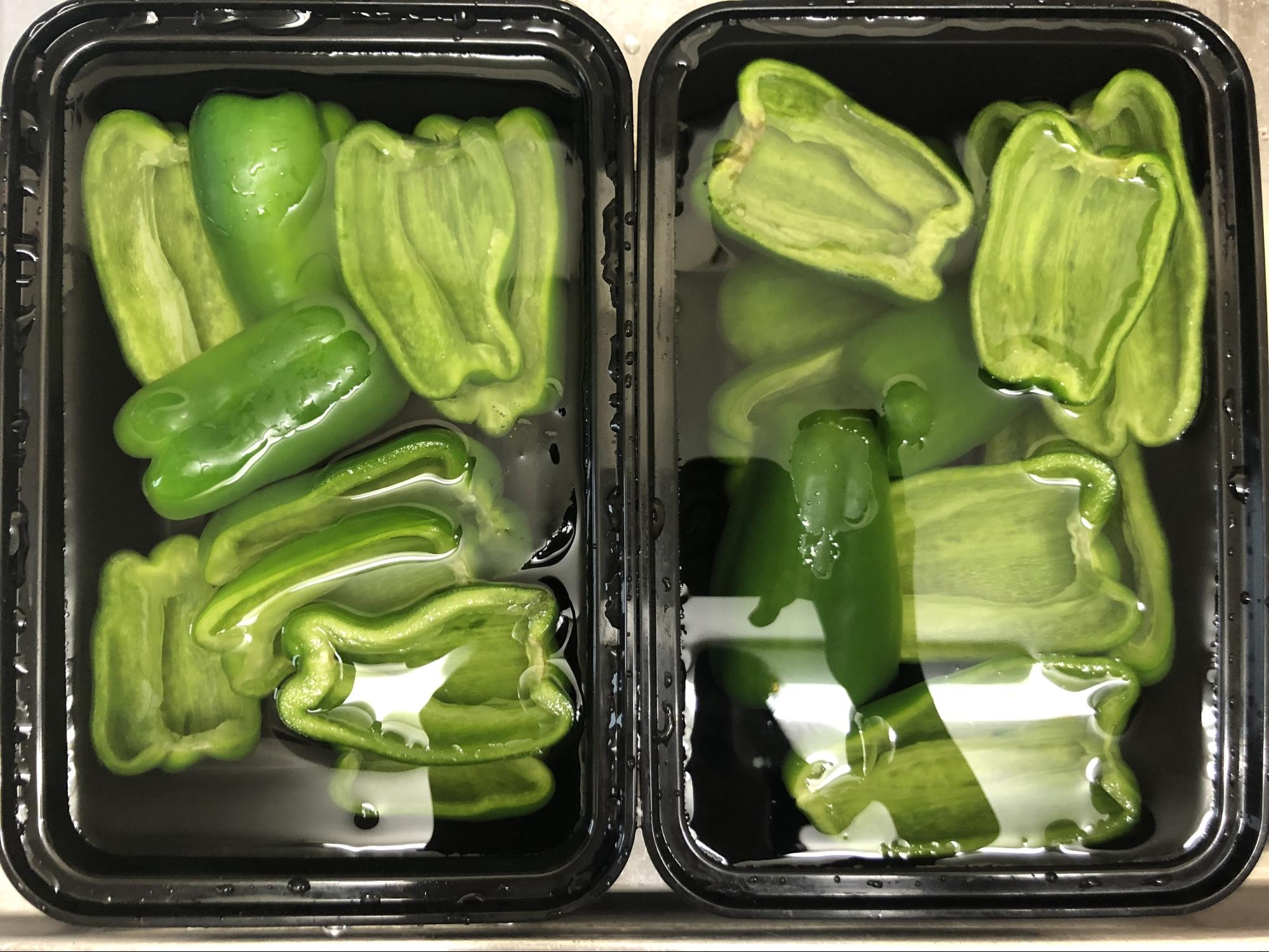 一晩たったら氷・水を交換しましょう