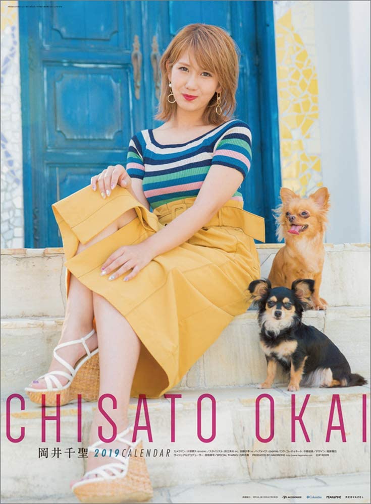 『岡井千聖 2019年 カレンダー』（ハゴロモ）