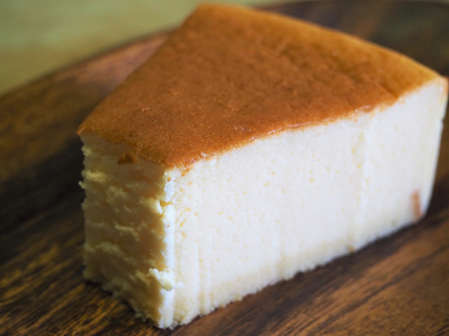 食感も味もバッチリのチーズケーキ