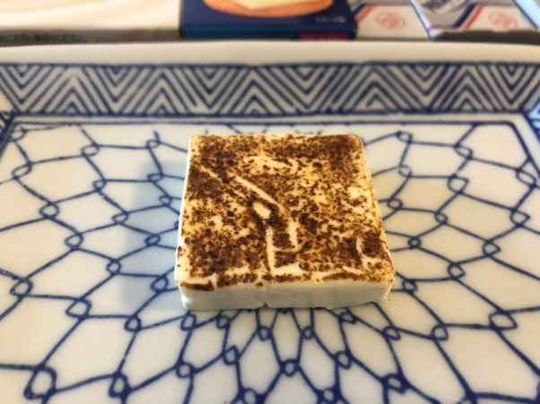 明太子や〆サバなど定番食材を炙ってみた！・クリームチーズ完成