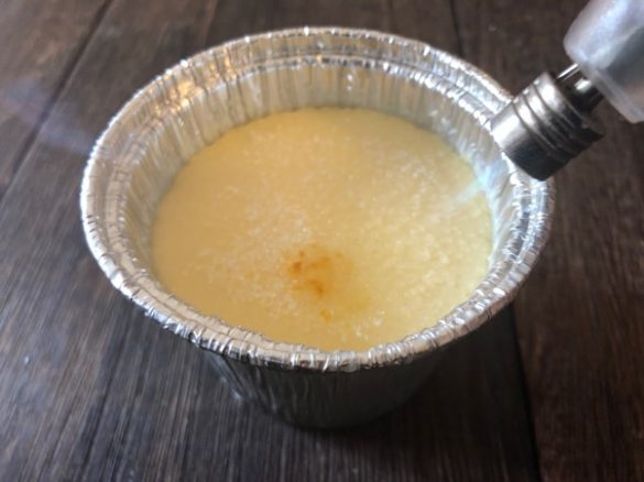 焦げ目をつけるのに時間がかかった