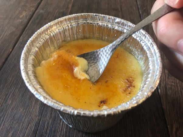 焦げ目は少ないけどパリッとしてる