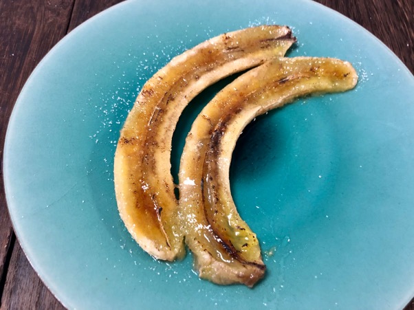 キャラメリゼ完成。炙るのに時間がかかった