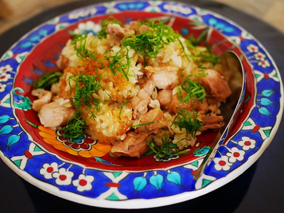 カオマンガイ風炊き込みごはん