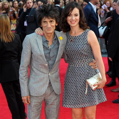 ロニーとサリー・ウッド夫妻