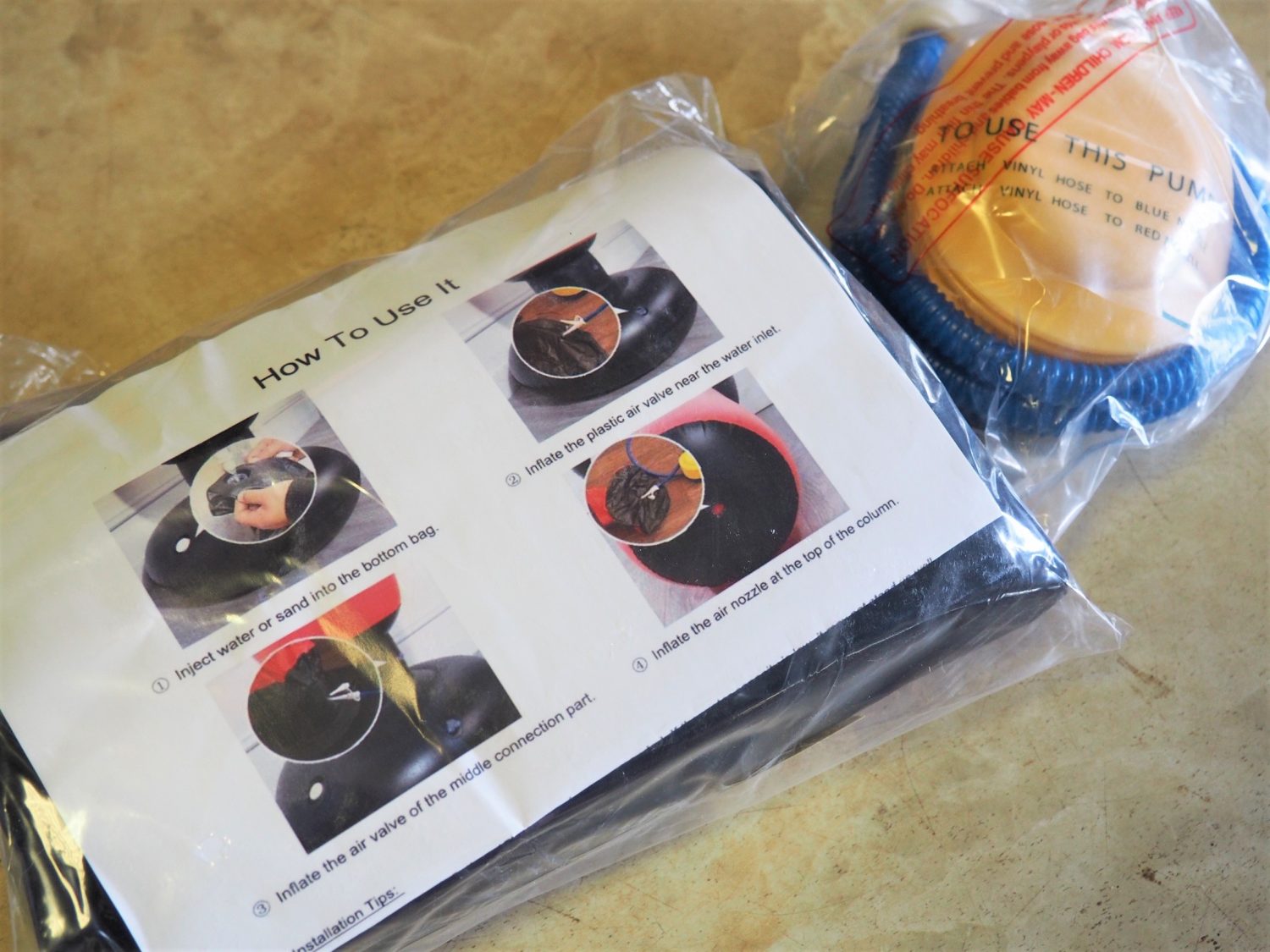 パンチングマシン、開封前