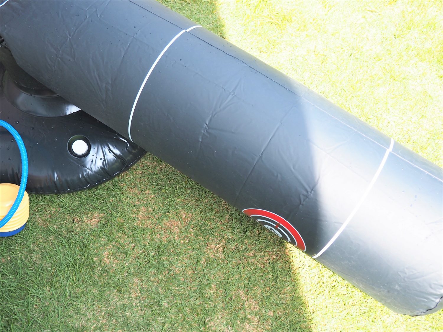 空気入れもけっこう大変