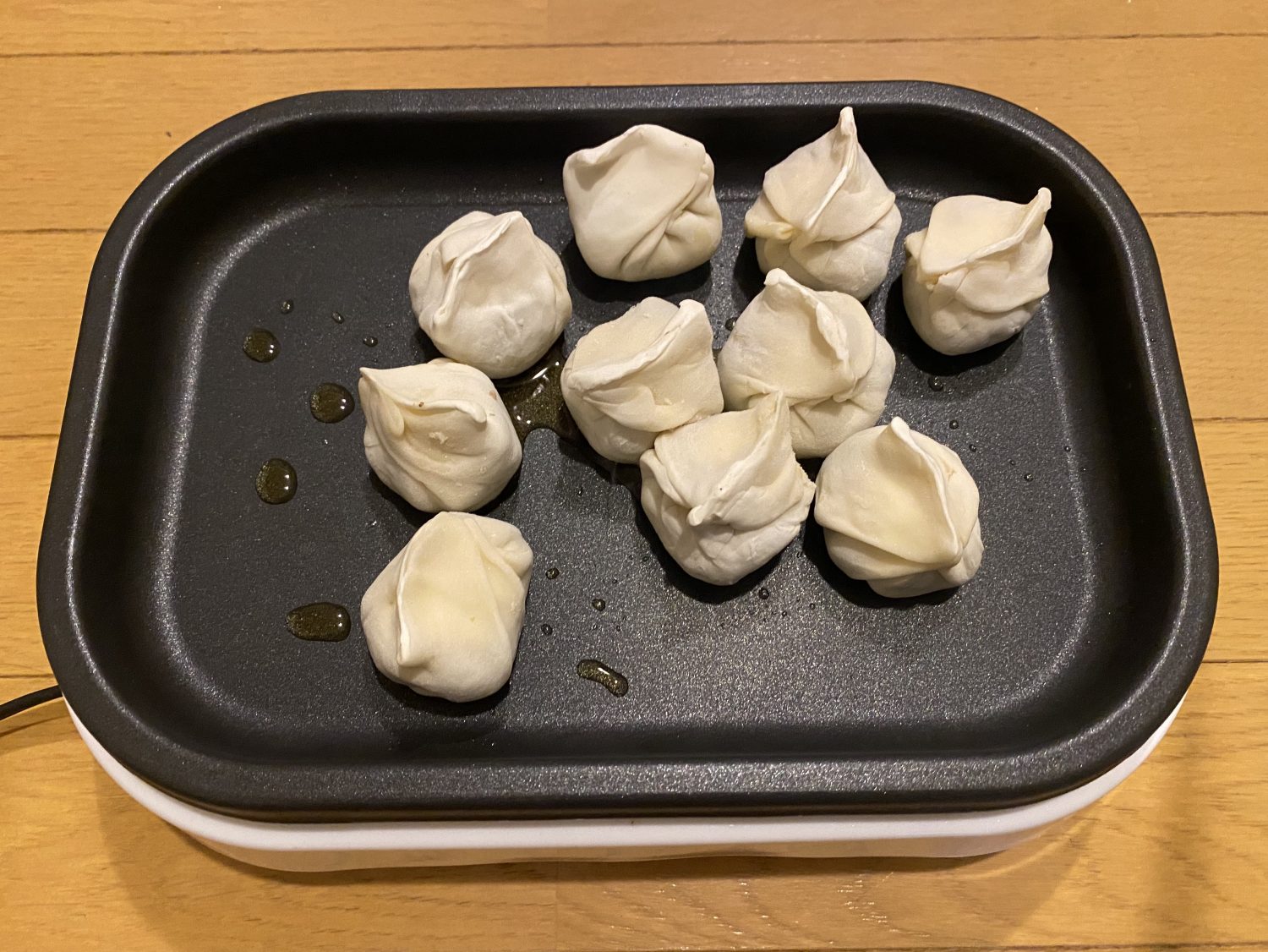 餃子も焼けちゃった！1