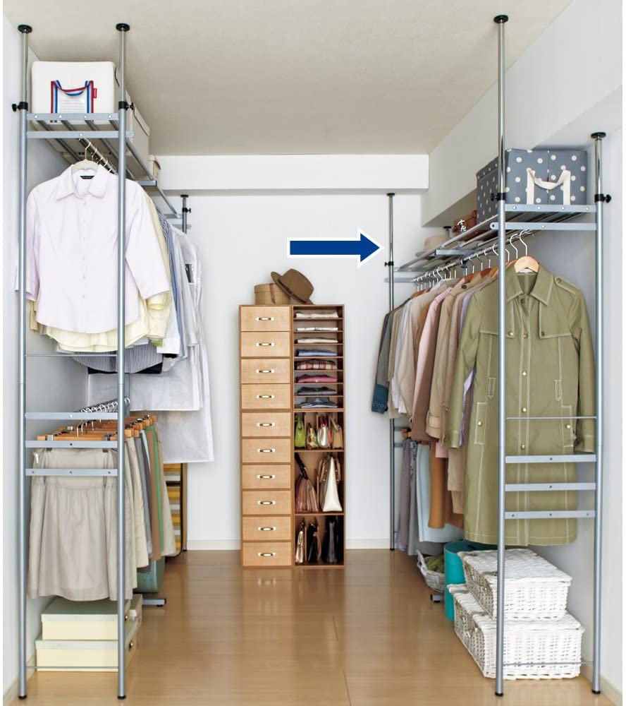 ウォークイン突っ張りハンガー 