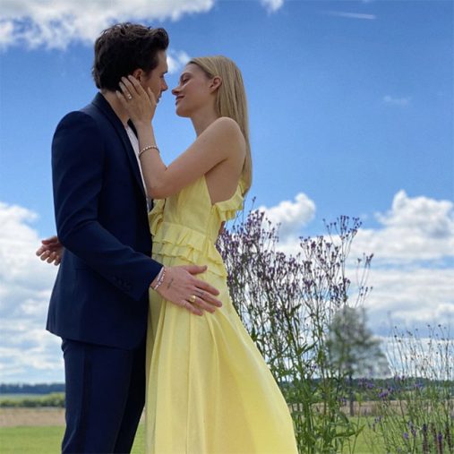 ブルックリン・ベッカムとニコラ・ペルツ