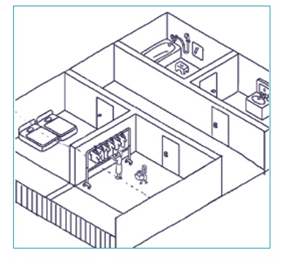 家事でモメない家づくり　衣装部屋