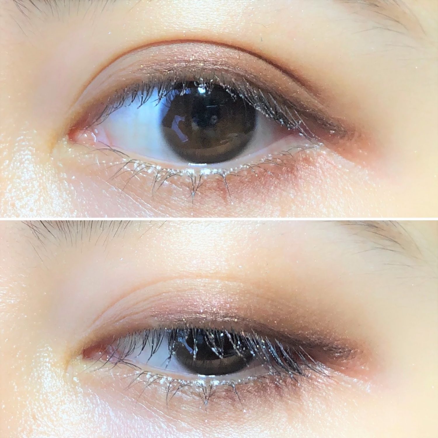 カラーマスカラ「銀色ダイヤ」に似合うアイメイク