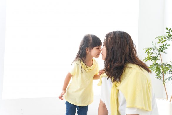 親子　母親