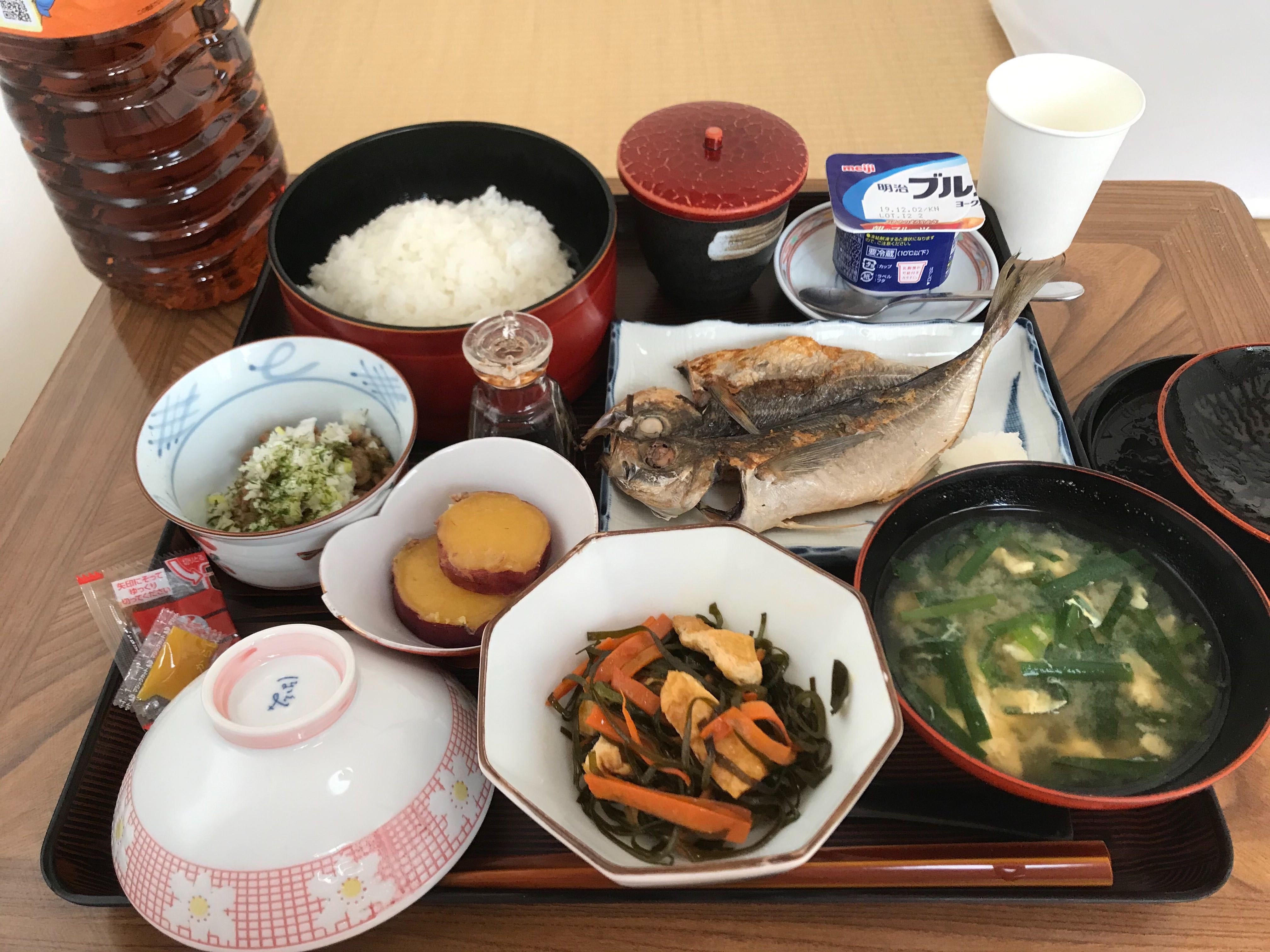 見るからに栄養満点な朝ごはん