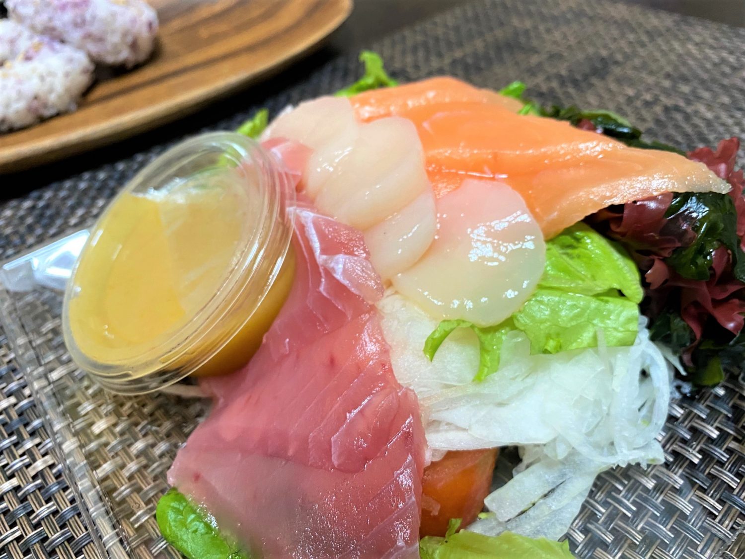 刺身・カルパッチョを使うとラクちん